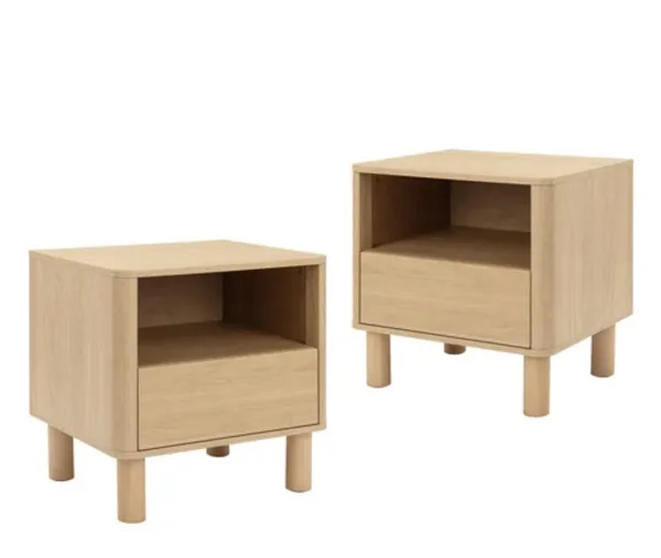Bedside tables, set of 2